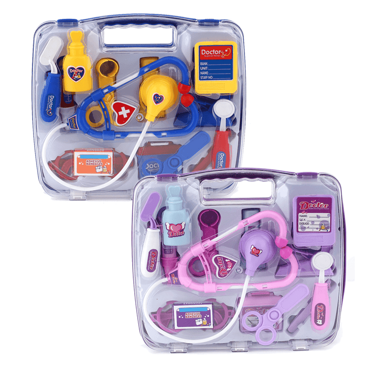 Children'S Simulation Doctor and Nurse Portable Medical Kit - MRSLM