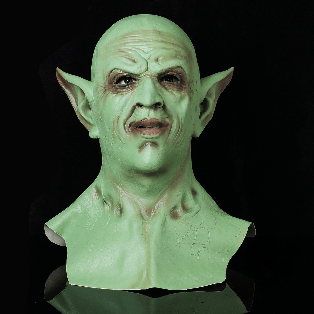 Halloween Imp Mask Headgear Demon Clown Vampire Orc Mask - MRSLM