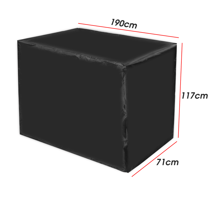 210D Waterproof UV Protector BBQ Gill Cover Outdoor Camping Barbecue Grill Bags Pincic Storage Bag-150Cm/170Cm/190Cm - MRSLM