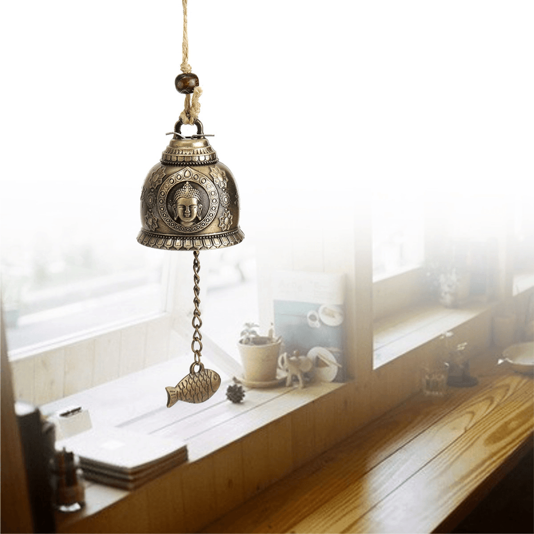 Exquisite Bell Blessing Feng Shui Wind Chime for Good Luck Fortune Home Car Hanging Decorations Gift Crafts - MRSLM
