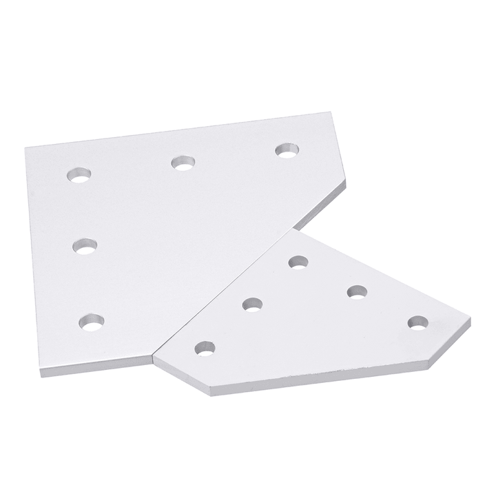 Machifit 5 Holes Aluminum Profile Corner Bracket 90 Degree L Type Joint Plate for CNC V-Slot 2020 3030 Alumin - MRSLM