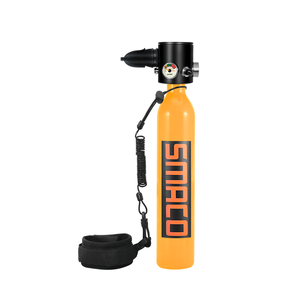 SMACO Scuba Diving Reserve Air Tank Set Hand Pump Oxygen Cylinder Mini Operated Pump AB - MRSLM