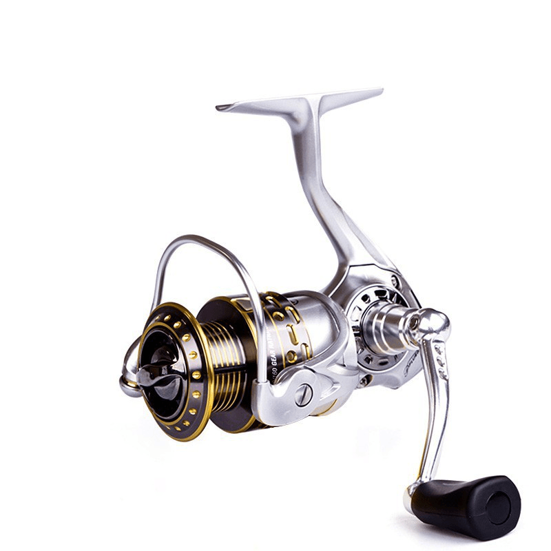 Pflueger 6.2:1 Speed Ratio Fishing Reel 7+1 Bearing Spinning Fishing Reel Long-Distance Cast Reel Left and Right Wheel Fishing Tool - MRSLM