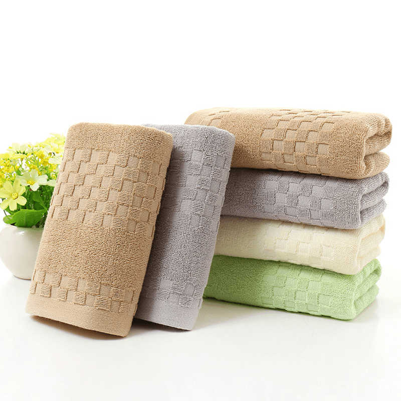 KC-BR226 Pure Thicken Super Absorbent Towel 100% Cotton Hand Beach Towels Pattern - MRSLM