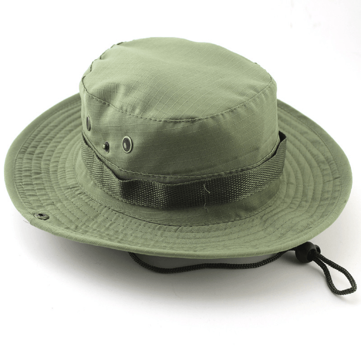 Leisure Jungle round Hat Mountaineering Fishing Camouflage Penny Hat - MRSLM