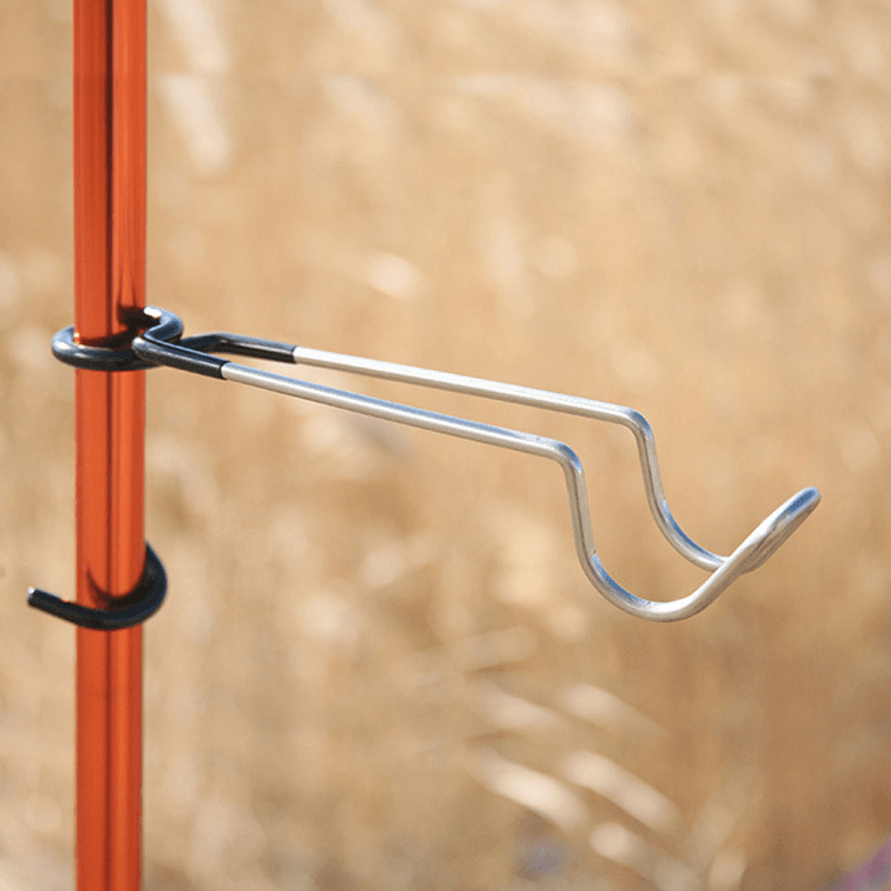 Outdoor Camp Lantern Hook 304 Stainless Steel Light Clamp Holder - MRSLM