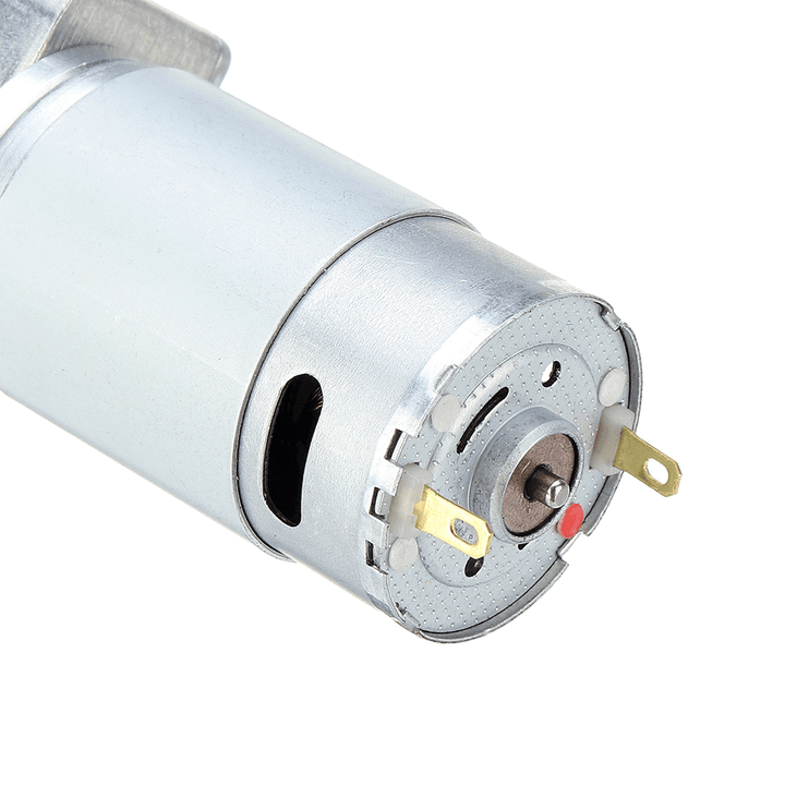 JGY395 DC 12V 5/20/40/70/100Rpm High Torque Turbo Worm Geared Motor Gear Reducer Motor - MRSLM