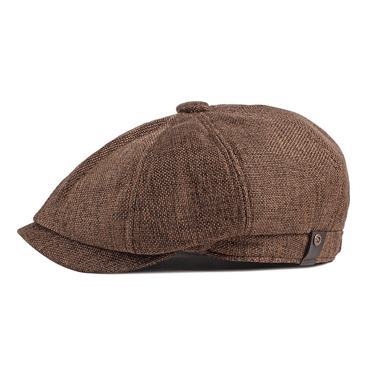 Thin, Breathable, Imitation Linen Cap - MRSLM