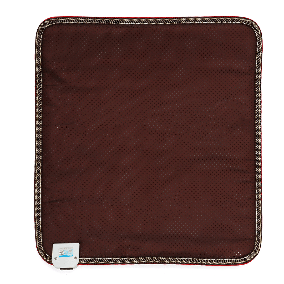 50X55Cm New Home Office Heating Foot Mat Warmer Electric Heating Warm Feet Pad Carpet - MRSLM