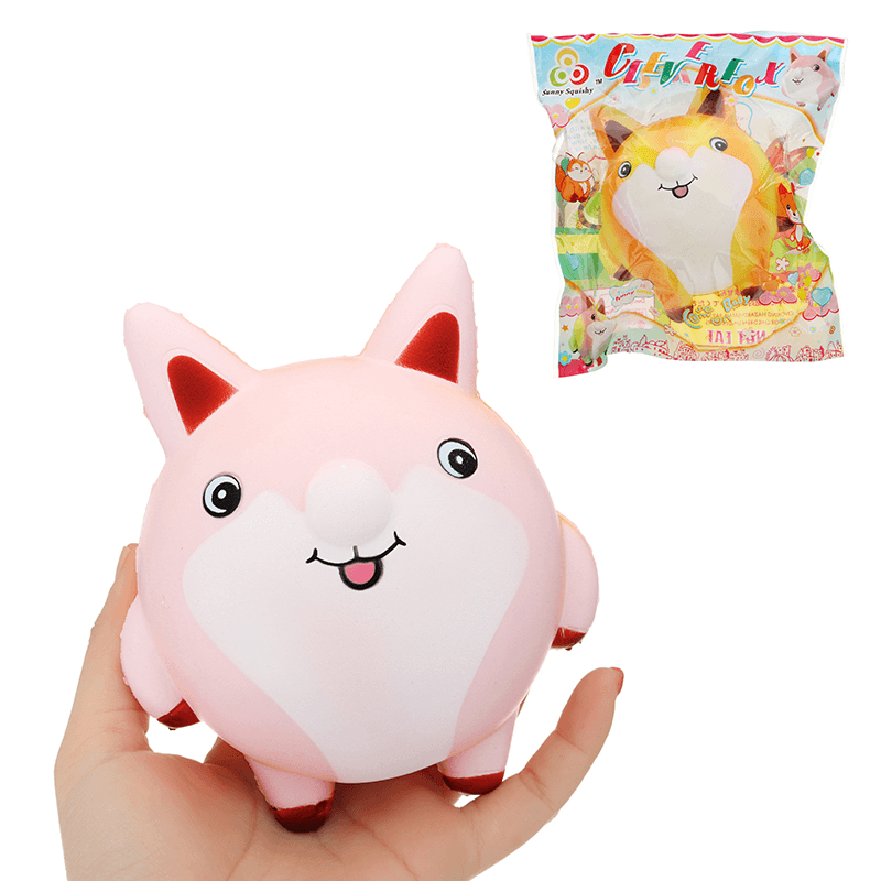 Sunny Squishy Fat Fox Fatty 13Cm Soft Slow Rising Collection Gift Decor Toy with Packing - MRSLM