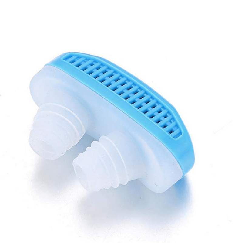 Anti Snore Device Ventilation Breathing Nose Silicone Clip Nose Breathing Apparatus Portable Travel Sleeping Snoring Stop Device - MRSLM