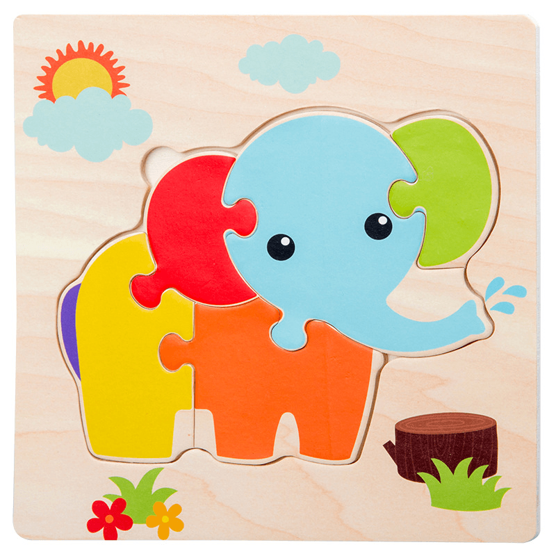 Children'S Baby Early Education Educational Paper Toy Puzzle - MRSLM