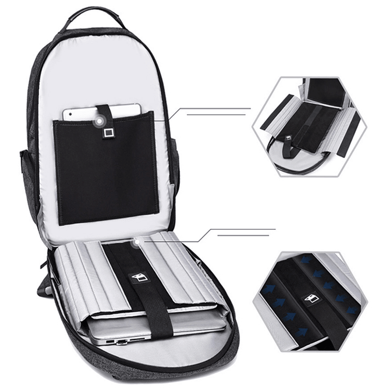 Men anti Theft Waterproof Travel Bag - MRSLM