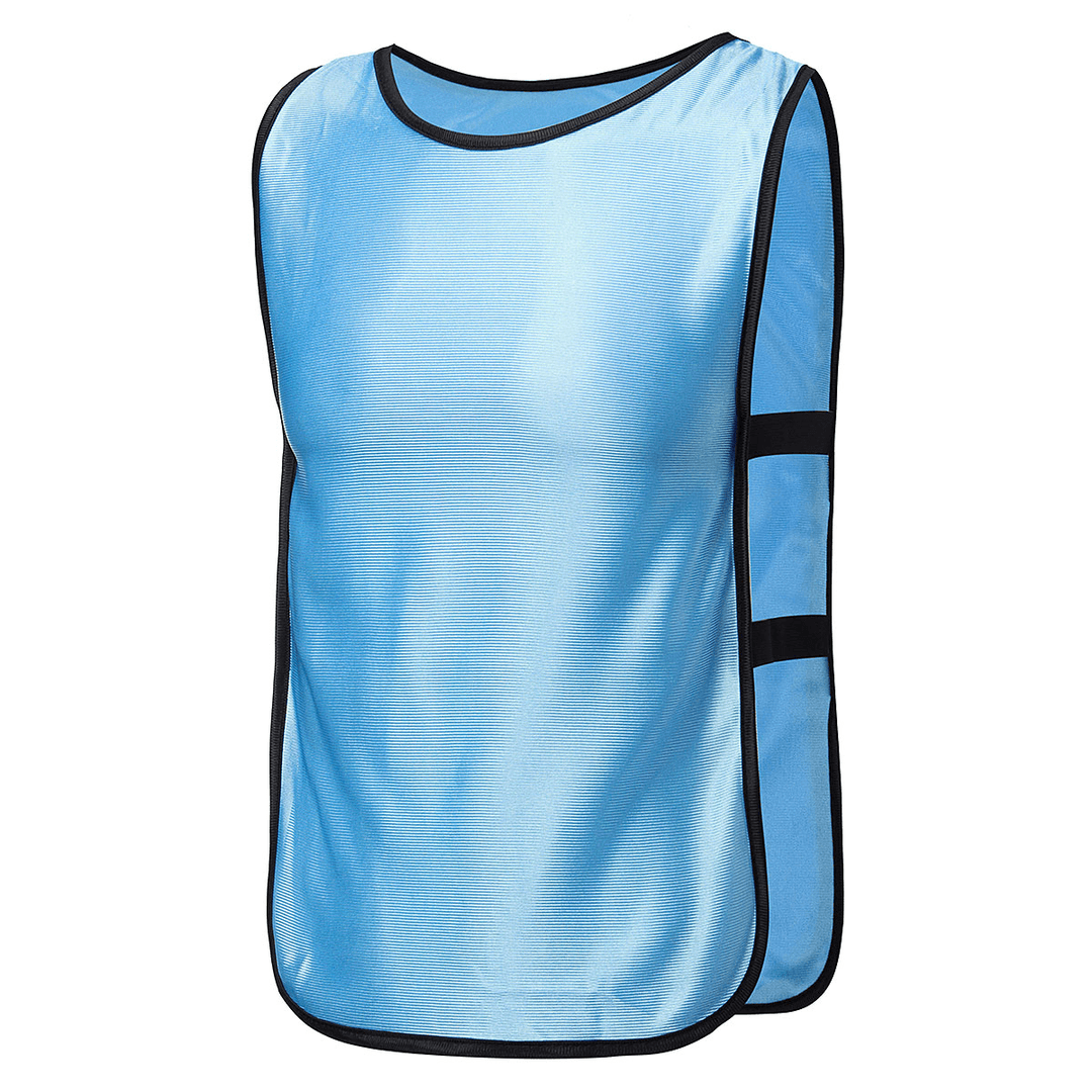 Team Training Scrimmage Soccer Football Pinnie Jersey Sport Vest Adult Child - MRSLM