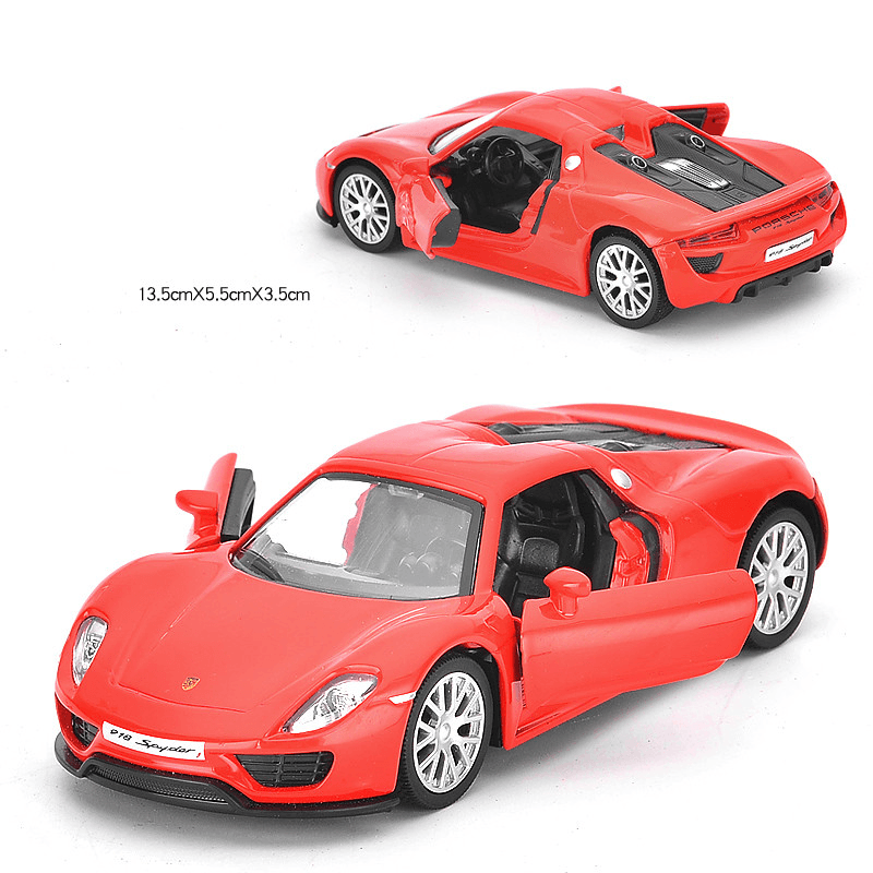 Alloy Car Model Pull Back Door Toy Metal Sports Car Simulation Off-Road - MRSLM