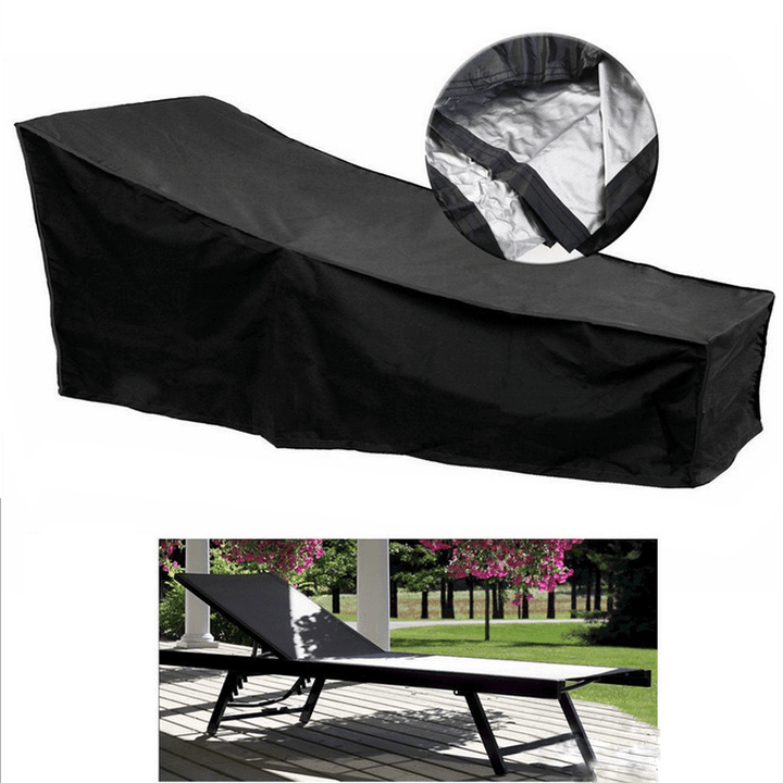 Oxford Cloth Furniture Dustproof Cover Rattan Chair Sofa Waterproof Protective Case Outdoor Sunlounger Covers - MRSLM