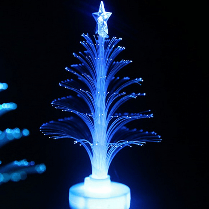 Colorful LED Fiber Optic Christmas Tree Light for Festival Party Decoration Night Light - MRSLM