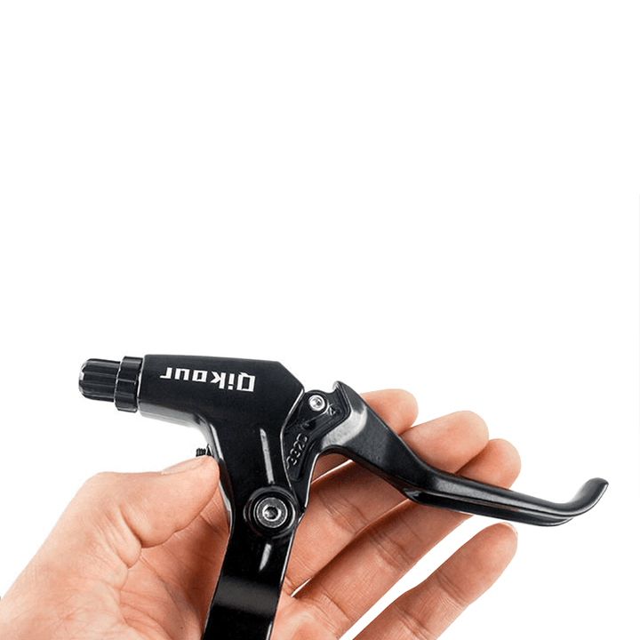 Qikour Aluminum Alloy Cycling Mtb/Road Bike Brake Levers 2.5 Fingers Length Bike Bicycle Disc Brake Lever - MRSLM