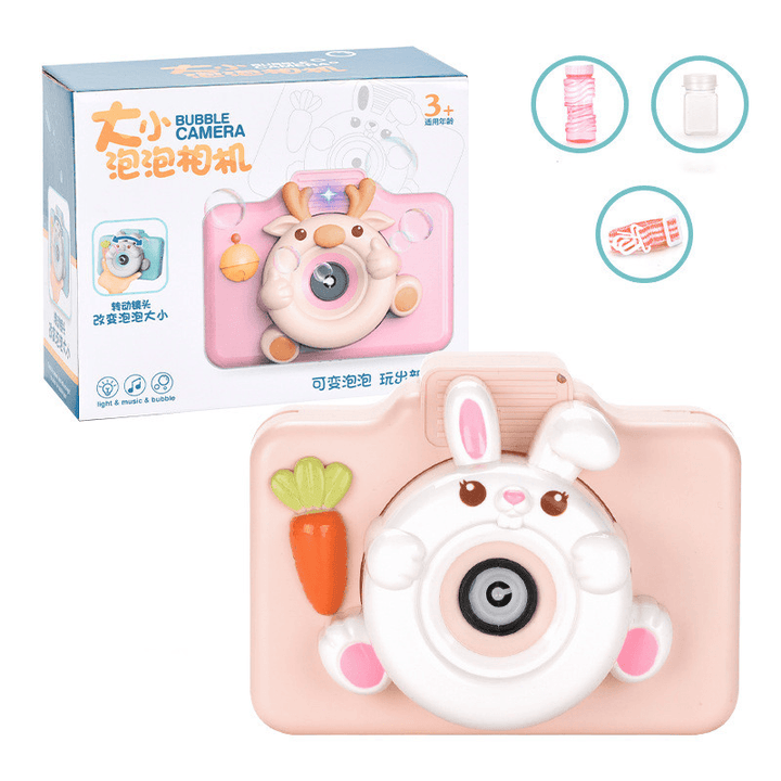 The New Automatic Size Bubble Camera Fan Vibrato with the Same Children'S Toy - MRSLM