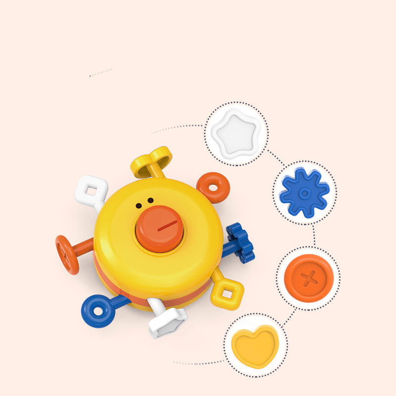 Baby Toys More than 6 Months 8 Puzzle Early Education 0-1-3 Years Old Children Finger Training 7 Comfort 9 Newborn 2 Baby - MRSLM