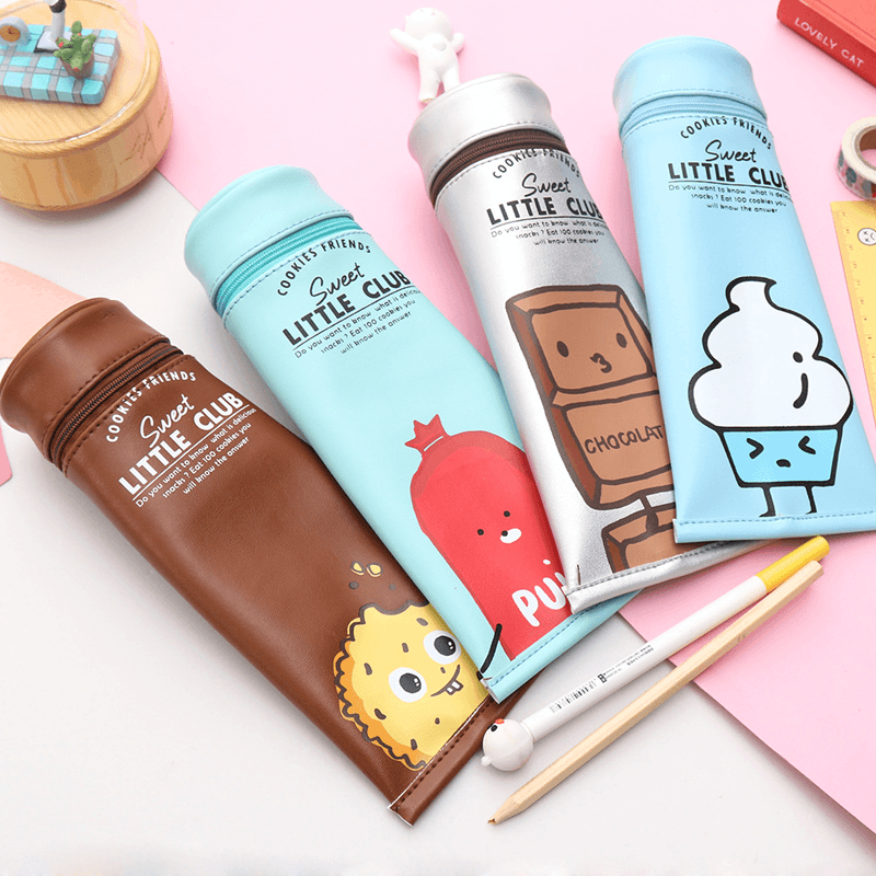 WPM PC-CB03 Creative Shape Toothpaste Pencil Case Cartoon Pencil Bag School Supplies Storage Bag - MRSLM