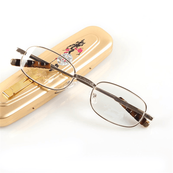 Men Women Casual Glass Presbyopic Glasses HD Fashion Reading Glasses - MRSLM