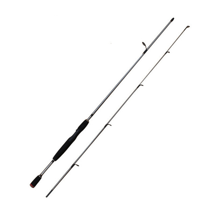 ZANLURE 1.8M 2.1M 2 Segments Fishing Rod Glass Steel Spinning Casting Fishing Pole - MRSLM