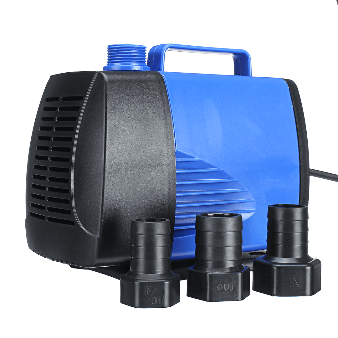 300-5000L/H 85W/105W/135W Submersible Water Pump Aquarium Fountain Fish Pond Tank Hydroponics - MRSLM