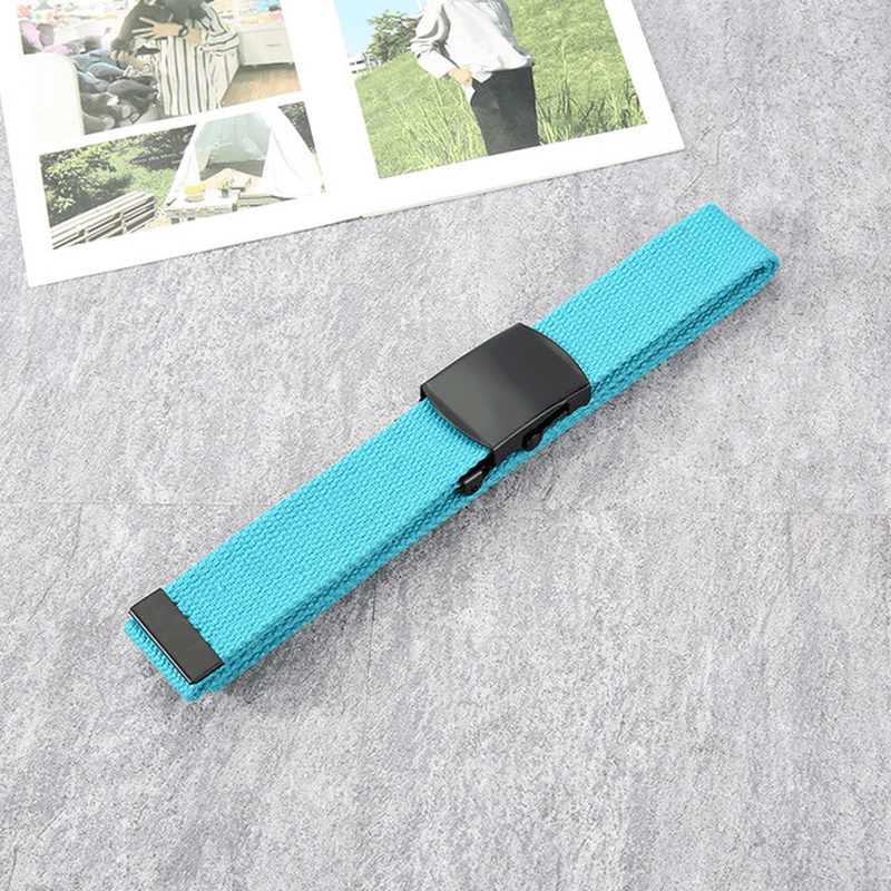 3.2 Ball Buckle Belt Braided Chemical Fiber Casual Belt - MRSLM