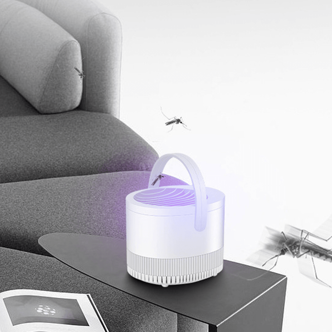 Portable USB Electronic Mosquito Insect Killer LED Bug Zapper Catcher Trap Lamp - MRSLM