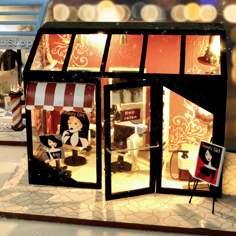 Cute and Creative Hand-Assembled Shop - MRSLM