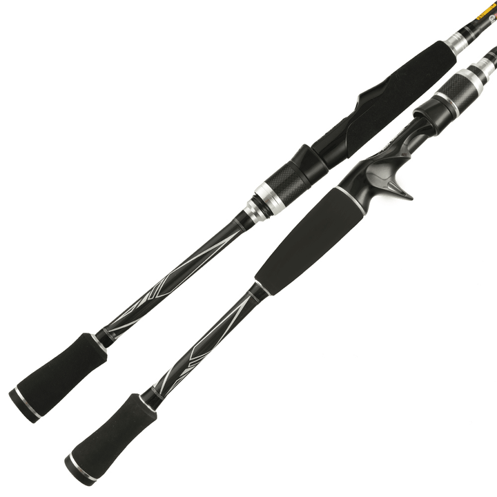 Abu Garcia 1.98/2.1/2.28M Carbon Spinning SILVER MAX Fishing Rod Casting Rod EVA Handle Lightweight Outdoor Fishing Tool - MRSLM