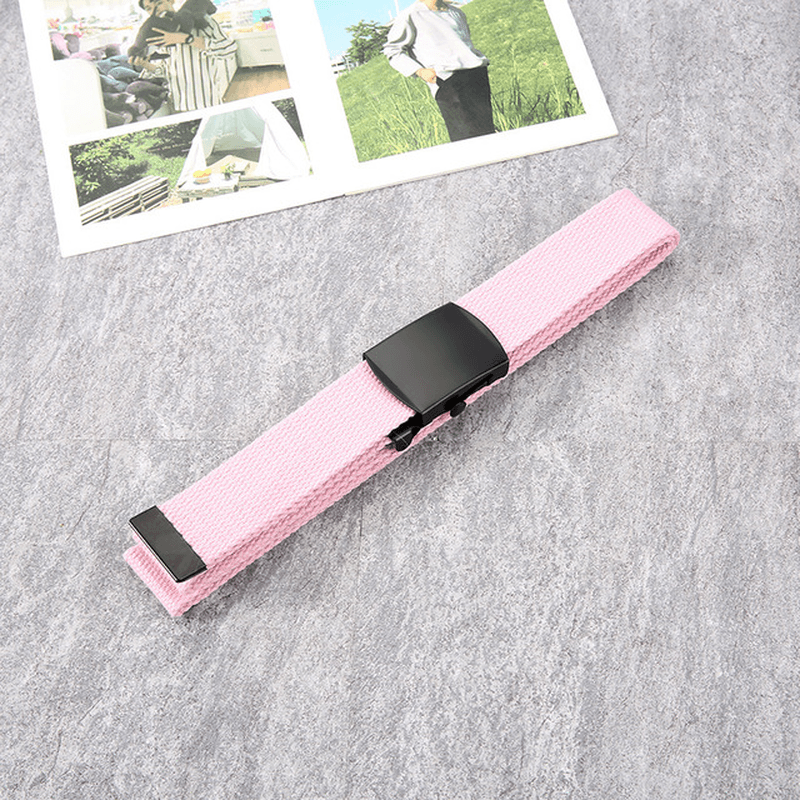 3.2 Ball Buckle Belt Braided Chemical Fiber Casual Belt - MRSLM