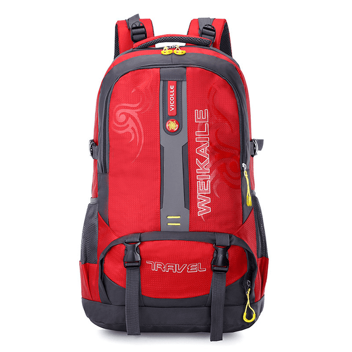 50L Climbing Backpack Waterproof Sports Travel Hiking Shoulder Bag Portable Unisex Rucksack - MRSLM