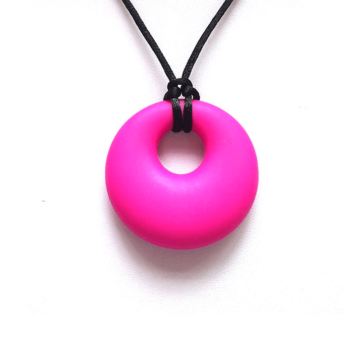 Vvcare BC-TN08 Silicone Teether Necklace Safe BPA Free Teething Pendant Stylish Jewelry - MRSLM