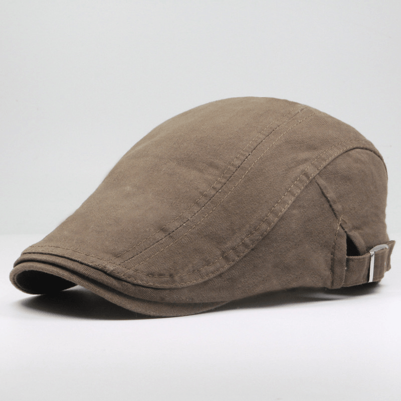 Classic Light Board Solid Color Cotton Hat Sunshade - MRSLM