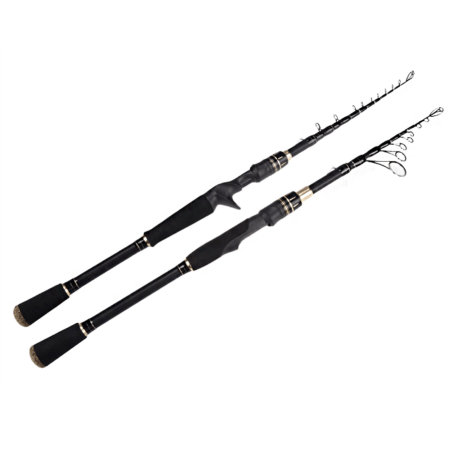 Kastking Fishing Rod 2.13/2.16M Carbon Fiber Telescopic Fishing Pole Fishing Tackle - MRSLM