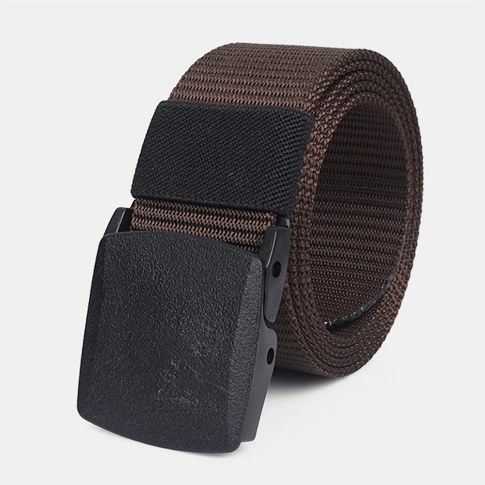 120Cm 3.8Cm Nylon Waist Belts Zinc Alloy Tactical Belt Inserting Buckle - MRSLM