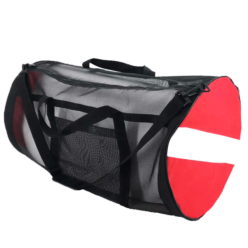 KEEP DIVING BG-988 Folding Oxford Fabric Diving Bag Mesh Bag Storage Handbag - MRSLM