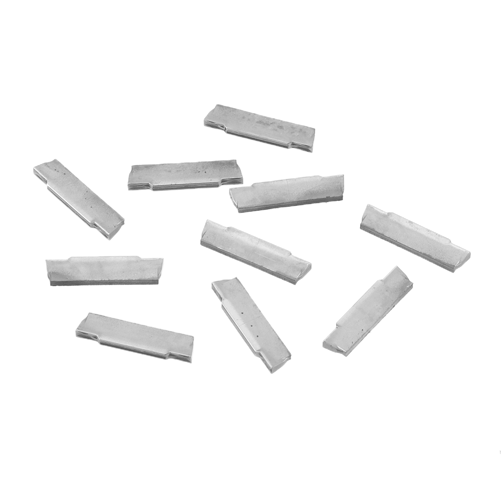 Machifit MGMN150/200/300/400 10Pcs Carbide Insert Aluminum Cutter for MGEHR Turning Tool Holder - MRSLM