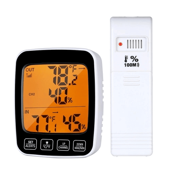 Digital Temperature & Humidity Meter Thermo-Hygrometer °C/°F Thermometer Hygrometer - MRSLM