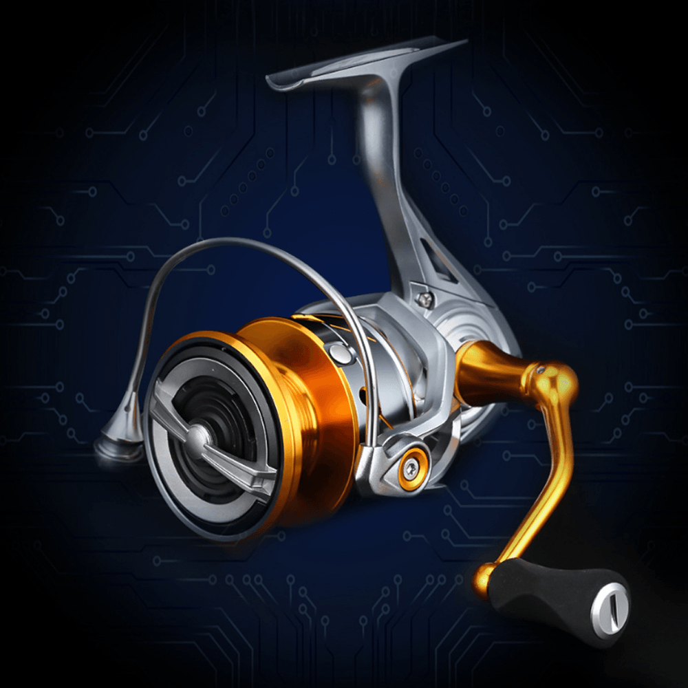 Seaknight Fishing Reel RAPID II 2000-6000 6.2:1/4.7:1 10+1Ball Bearings 10KG 33Lbs Max Power Anti-Corrosion Fishing Reel Saltwater Fishing Tackle - MRSLM