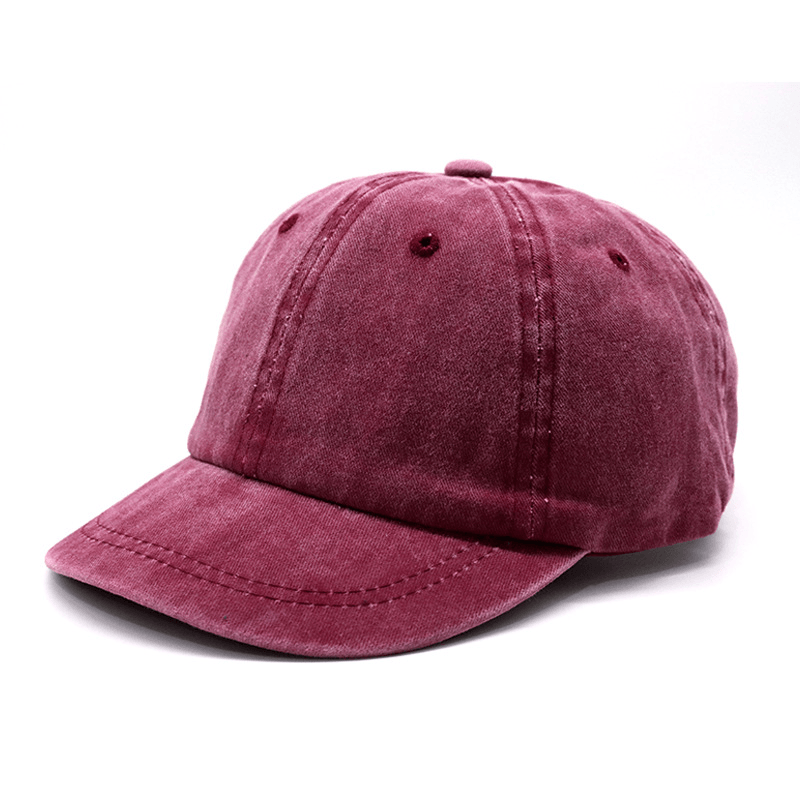 5Cm Short Brim Baseball Cap for Men and Women - MRSLM