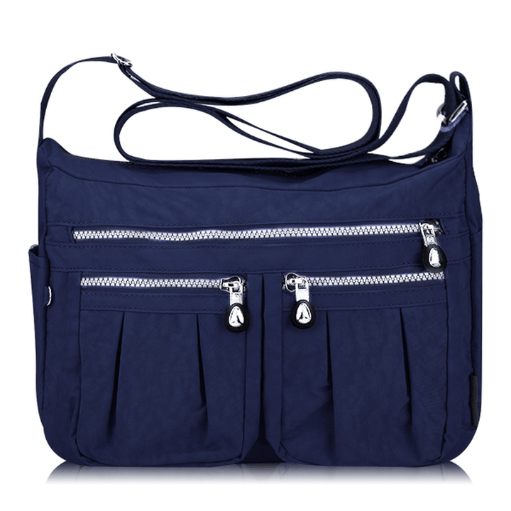 Women Nylon Light Weight Bag Casual Outdooor Waterproof Shoulder Bag Crossbody Bag - MRSLM