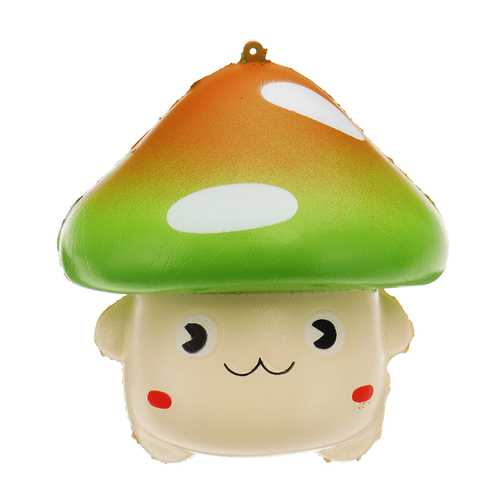 Yunxin Wave Point Large Mushroom Squishy 11*11CM Slow Rising with Packaging Collection Gift Soft Toy - MRSLM