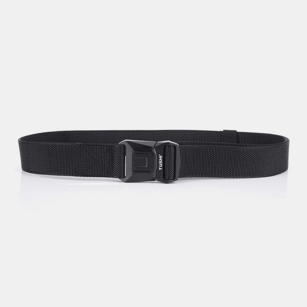 Men Nylon Quick Release Insert-Buckle 125Cm Breathable Quick-Drying Outdoor Safety Belt Training Tactics Belt - MRSLM