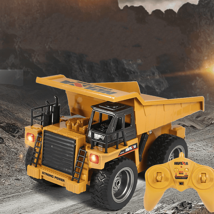 Alloy Remote Control Engineering Dump Truck Toys - MRSLM