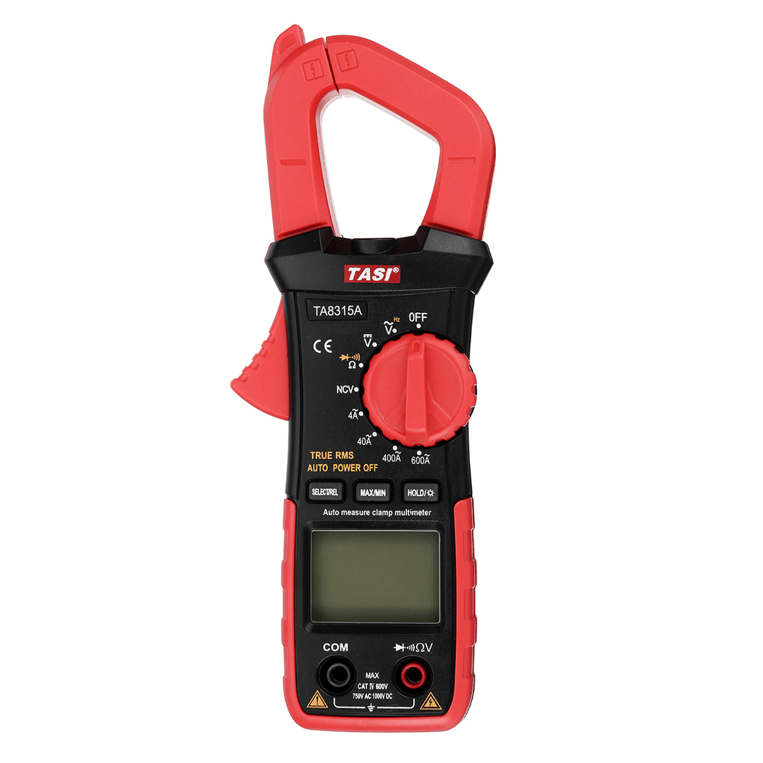 TA8315A Clamp Meter Multimeter High Precision Digital Ammeter Table AC and DC Universal Automatic Multifunction - MRSLM