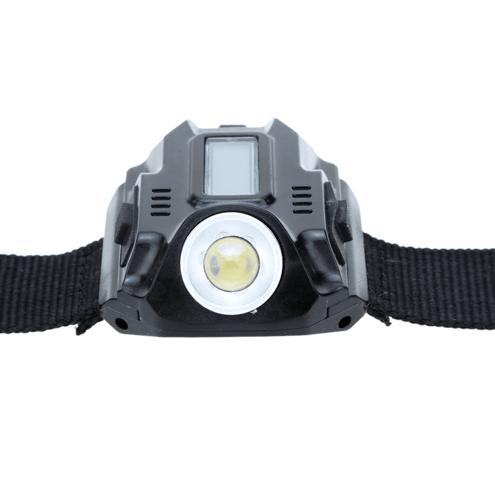 XPE Q5 LED IPX6 Waterproof Multifunction Wrist Watch Flashlight Bicycle Torch Light USB Charging - MRSLM