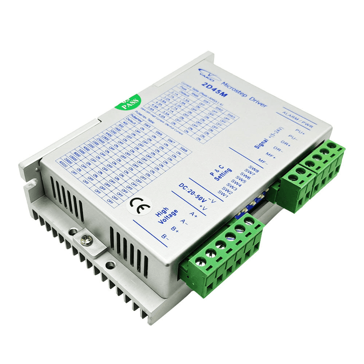 YAKO 2D45M 2 Phase Stepper Motor Driver 32-Bit DSP Control Stepper Motor Driver - MRSLM